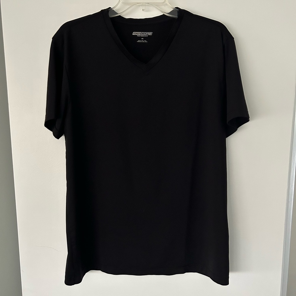 Men’s performance fitness T shirt, black